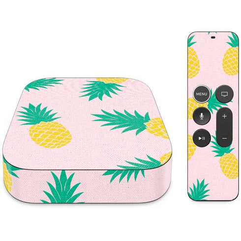 Summer Pineapples Apple TV Skin